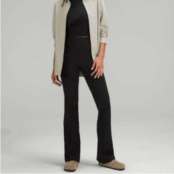 lululemon athletica Pants - Lululemon Groove Super-High-Rise Flared Pant *Nulu